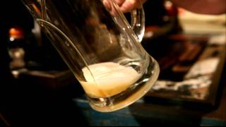 Pouring Beer into a Glass in a Pub - Free HD Royalty Footage