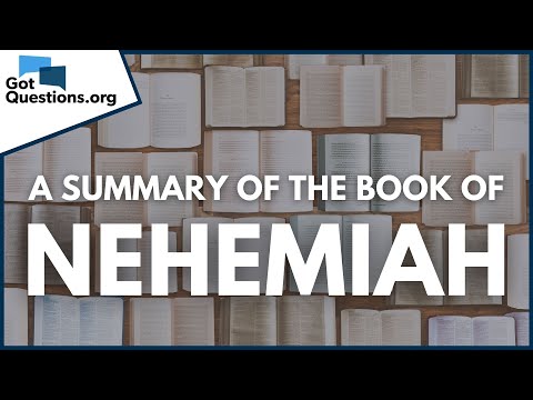 Video: Waar gaat het boek nehemia over?