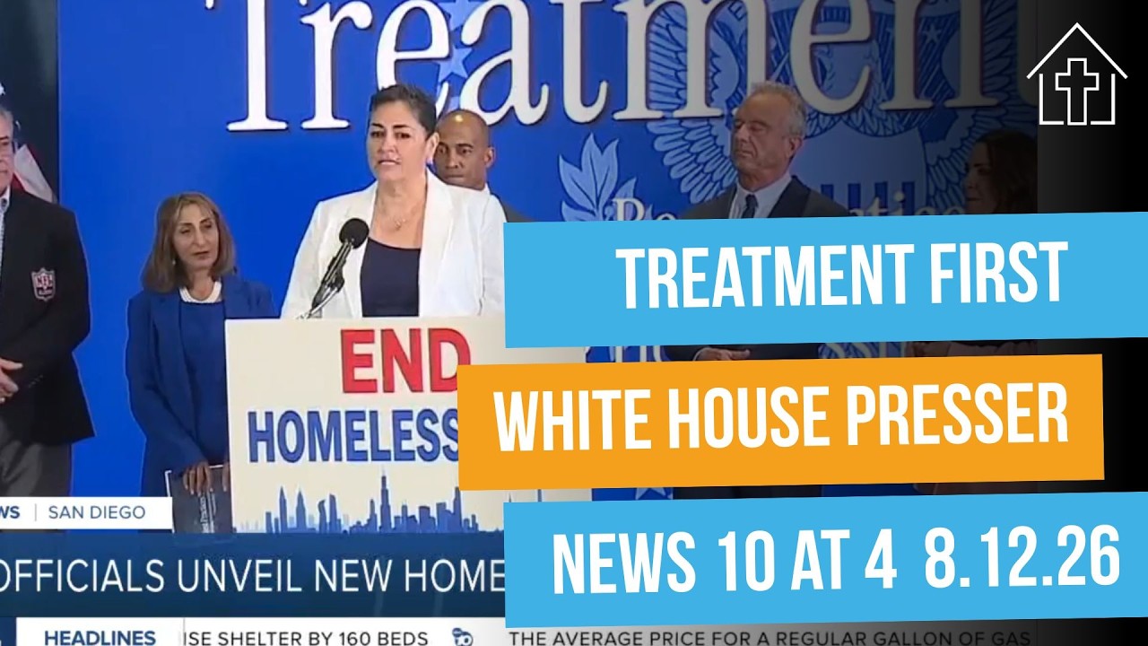 San Diego Rescue Mission Hosts Federal Press Conference on a New Approach to Homelessness