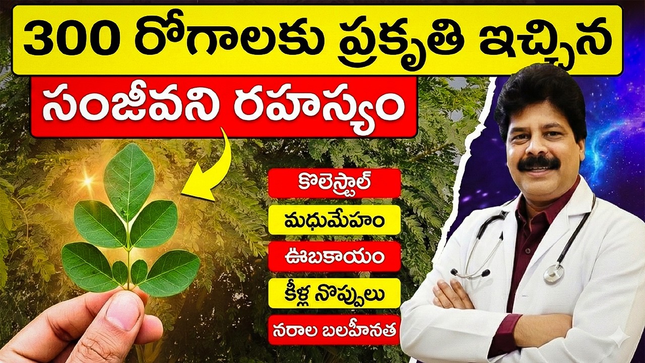 300 రోగాలకు ప్రకృతి ఇచ్చిన సంజీవని | Moringa vs Cholesterol, Sugar & Inflammation – The Truth!