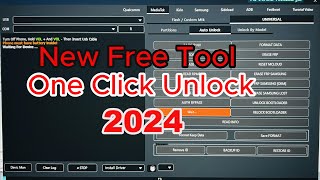 || 2024 new free tool one click unlock 🔥xiaomi vivo oppo  samsung etc unlock one click ||