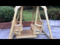 Amish Double Glider Swing