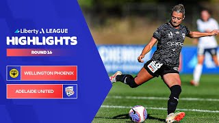 Wellington Phoenix v Adelaide United - Highlights | Liberty A-League 2023-24 | Round 16