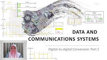 Digital Transmission: Digital to digital Conversion Part 2