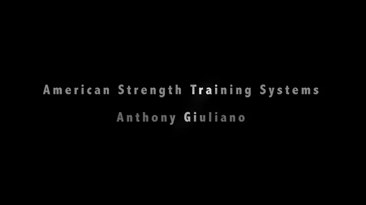 *American Strength Training Systems | Anthony Giul...