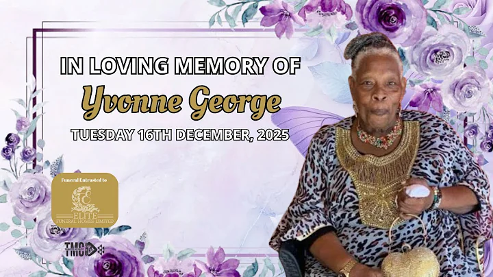 The Funeral Service of the Late Yvonne George
