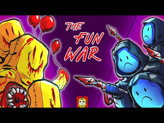 The Fun War - Partygoers vs Partypoopers (Backrooms Animation) 