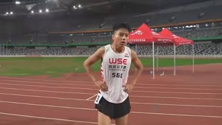 炸裂！13岁中国短跑天才100米狂飙破纪录，后程发力太恐怖了