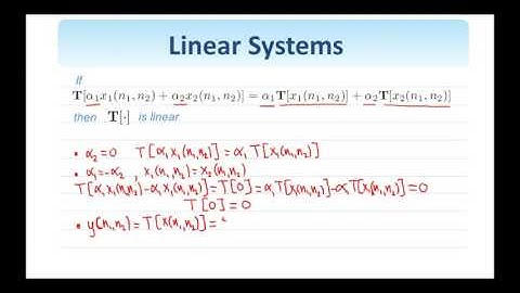 6.  Digital Image Processing: Linear Shift Invariant Systems