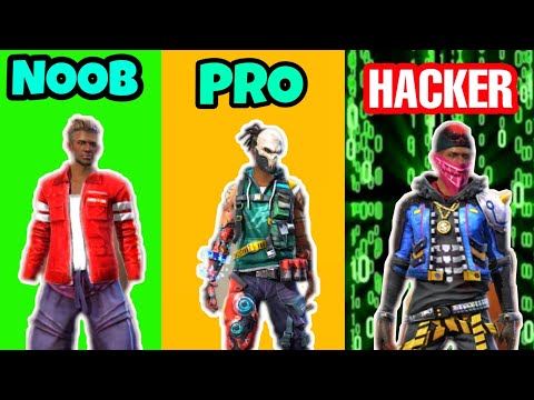 NOOB VS PRO VS HACKER || FIND THE DIFFERENCE WHO YOU ARE || GARENA FREEFIRE - NOOB VS PRO VS HACKER || FIND THE DIFFERENCE WHO YOU ARE || GARENA FREEFIRE