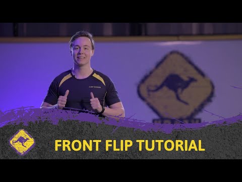 Front Flip Tutorial bij Krazy Kangaroo