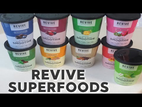 Revive Superfoods - Smoothie Subscription Unboxing & Review!