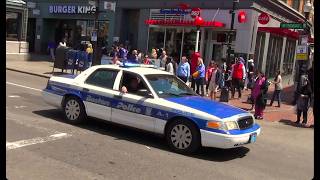 Ford Crown Victoria Boston Police Boston Fire Engine 10 Air Horns And Fed Sig Q2B Siren Eng 3
