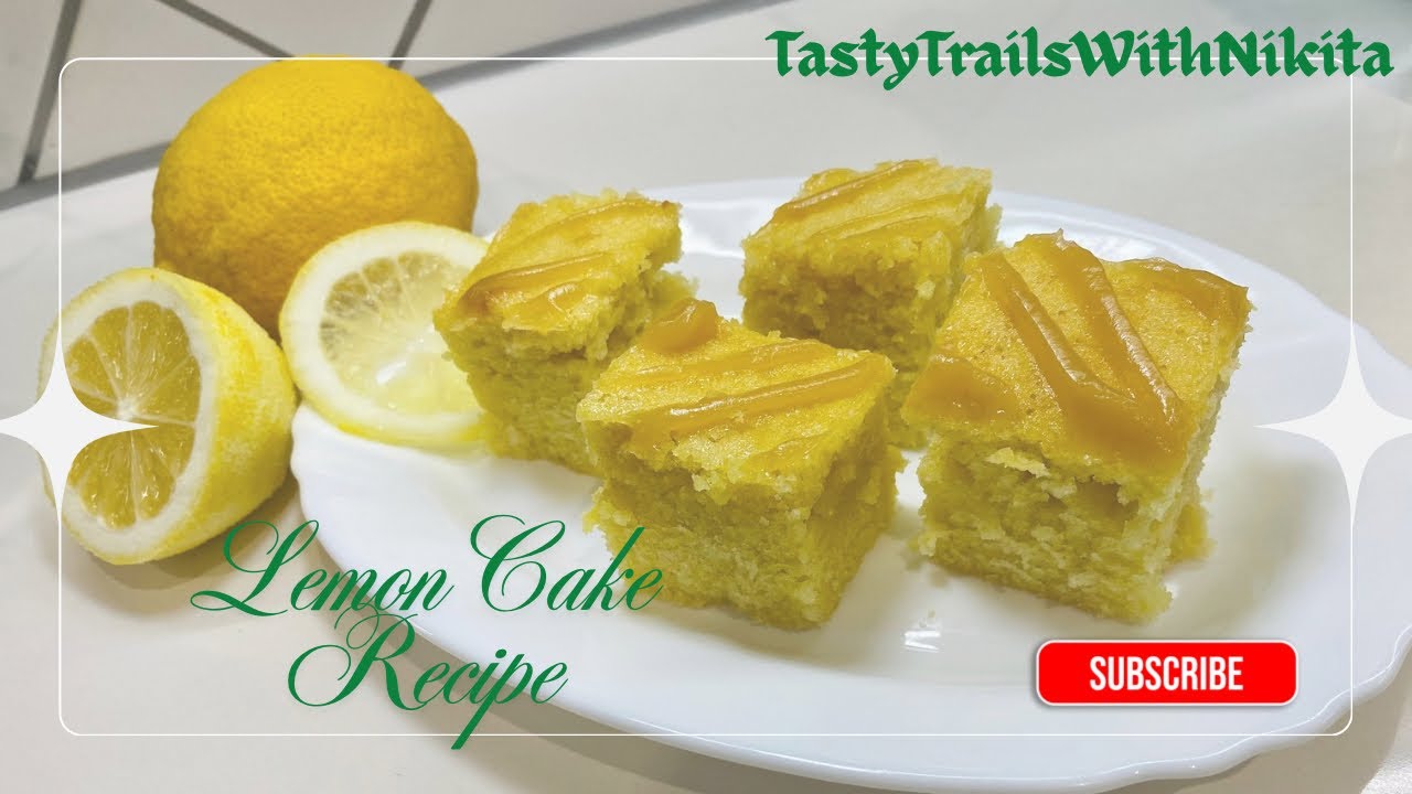 Lemon cake | lemon curd cake