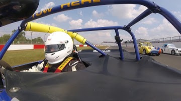 Lackford Engineering Midget Sprite Challenge Donington Park Races 1 & 2