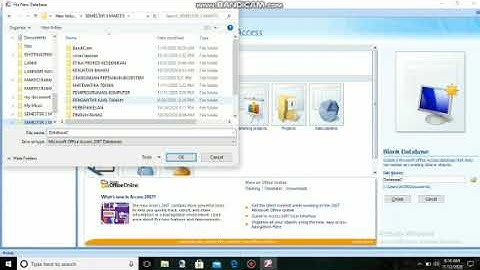 Tutorial Pengolahan data dengan menggunakan Ms. Acces dan Vb.6.0