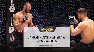 Jarrah Hussein Al Silawi VS Ismail Naurdiev | FREE MMA Fight | BRAVE CF 50