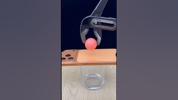 😱🔥 New iPhone 17 Pro Max vs. Hot Metal Ball (Will it Melt?) #shorts  #hotmetalball #iphone #viral