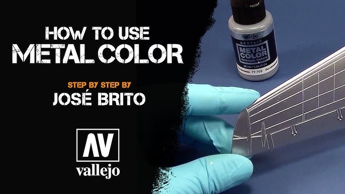 Acrylicos Vallejo - 4.For rust over the exhaust, blend Vallejo