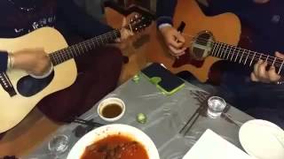 [통기타즉석라이브]회상(김창완) /통캠회원 울산모임에서-조일민촌장 김오중님과 합주하며...