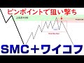 ワイコフ理論とスマートマネーコンセプトを組み合わせて最高のエントリーポイントを導く！