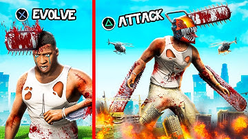 Unlocking REAL CHAINSAW MAN Mod In GTA 5