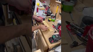 Cabinet hardware jig #shorts #cabinet #cabinetry #woodworking #diy #kitchen #bathroom
