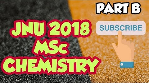 JNU M.Sc. entrance paper 2018 solution part B||JNU PYQS||Important||B.Sc.final,IIT-JAM,M.Sc BHU,HCU