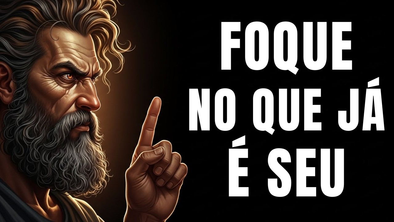 Deixe ir, DESAPEGUE, atraia o que já é seu | Lições Estoicas