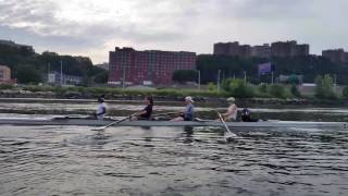 7-27-17 Women's 4+, Steady State