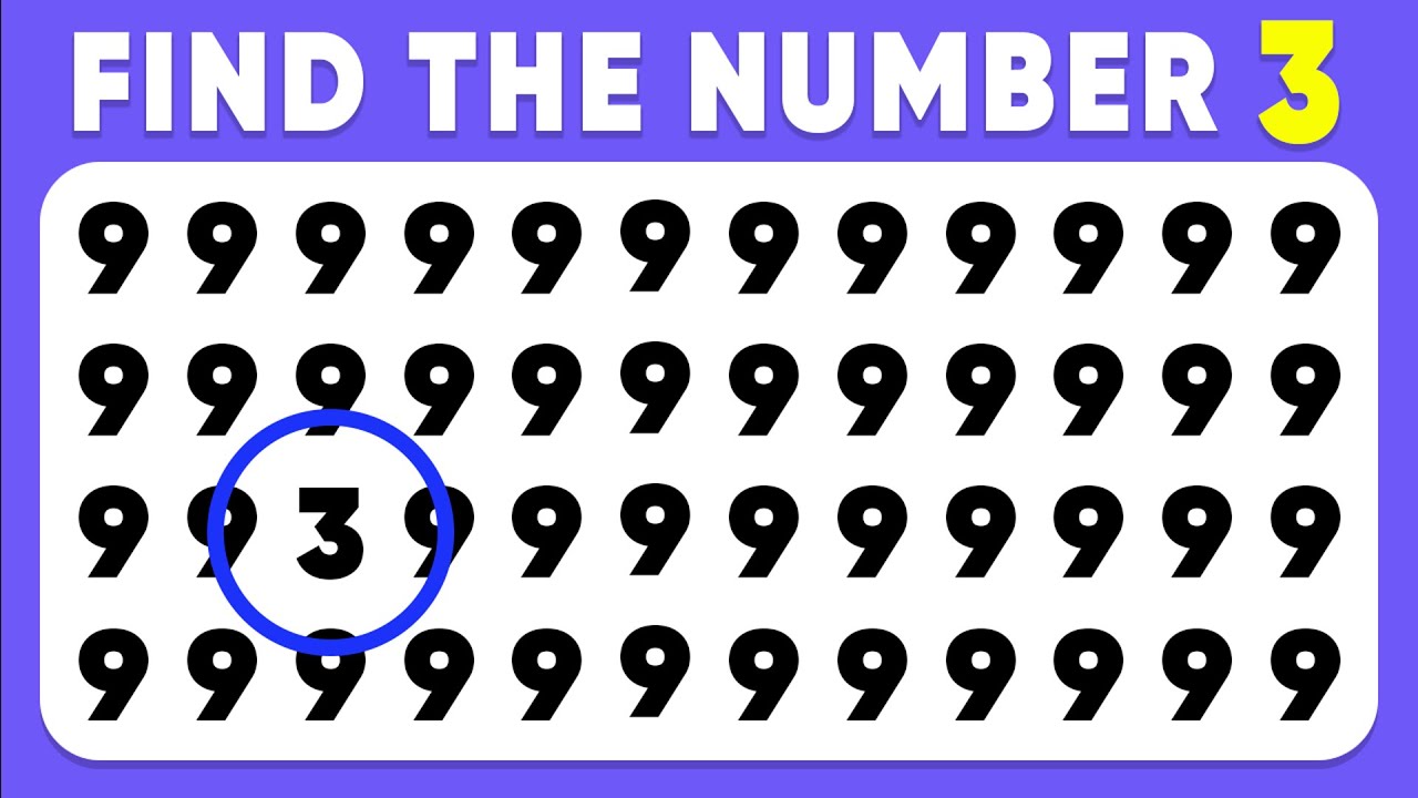 Find the ODD One Out - Find The ODD Number And Letter Edition 2024 ...