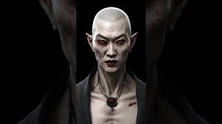 #asianmen #vampireart #vampires #creepy #horroraesthetic #horrorshorts #monsters #japanesestyle