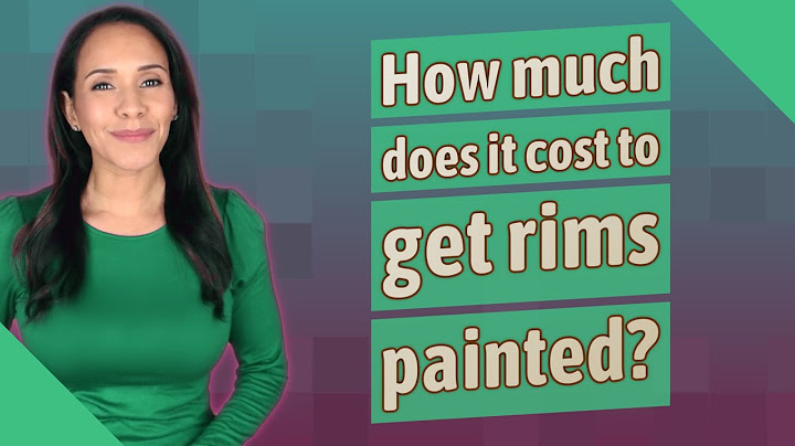 How much does it cost to get rims installed