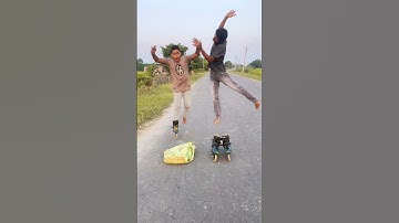 Jaw-Dropping Inline Stunts That Mind-Blowing Tricks inInline Skating 😐☹️#rollerskating#trending