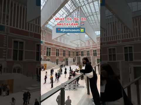 Wideo: Rijksmuseum i Muzeum Van Gogha w Amsterdamie Eats