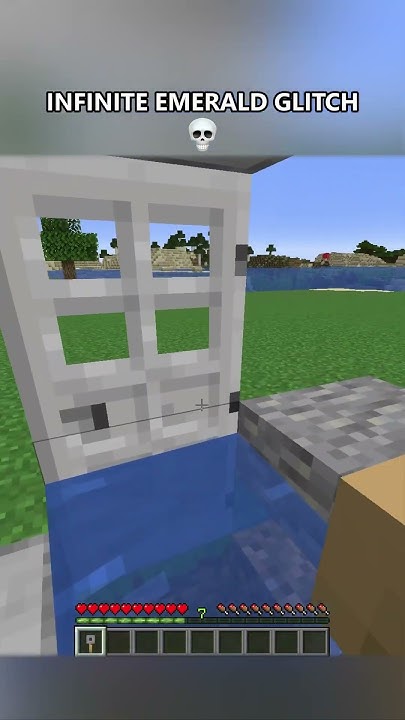 EASY INFINITE EMERALD GLITCH🤯 #lollimc #minecraft - YouTube