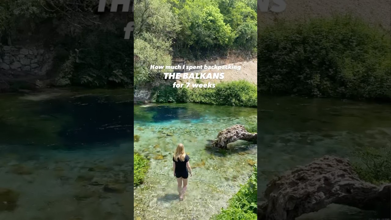 How much I spent as a budget traveler backpacking the Balkans ✈️💰
