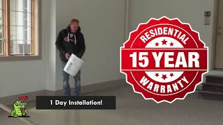 Croc Coatings Will Transform Your Garage, Patio Or Basement In Just 1 Day