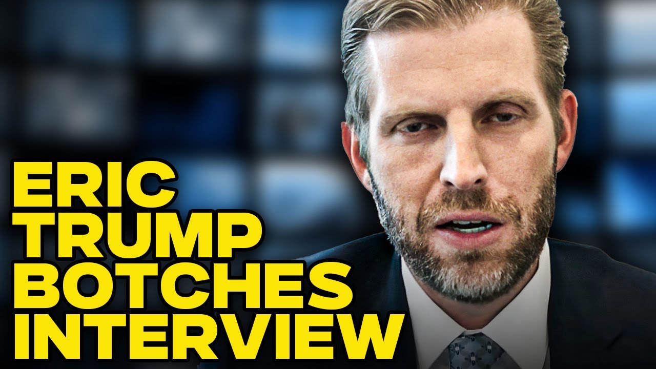 Trump Sends His Idiot Son Eric To Clean Up His Mess On Fox News