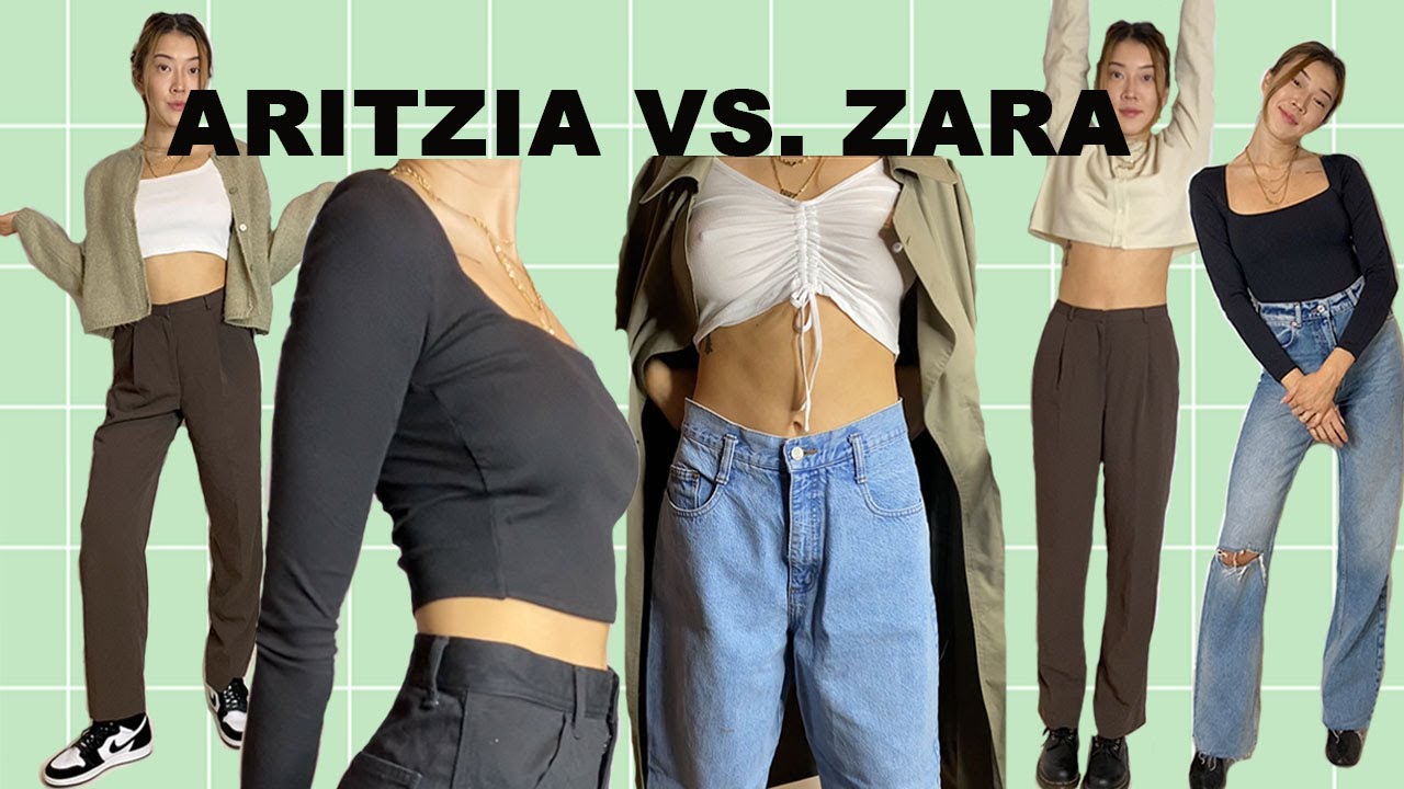 ARITZIA vs. ZARA (quality difference + pricing review) - YouTube