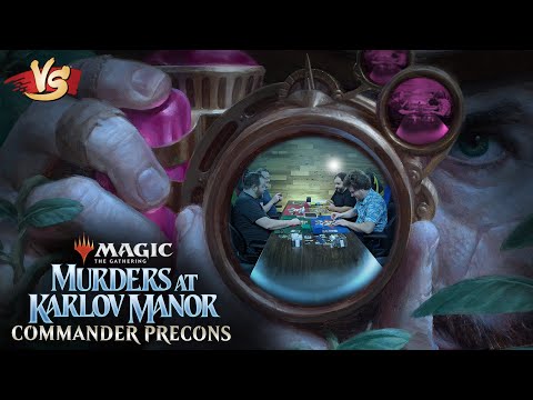 Karlov Manor Precons | Commander VS | Magic: the Gathering Gameplay