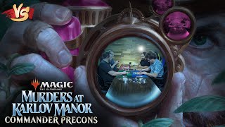 Karlov Manor Precons | Commander VS | Magic: the Gathering Gameplay