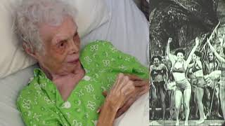 Alice Barker - African American Dancer sees herself on film at 102 years old