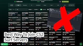 Best Way To Find Active CS2 Surf Servers! (How To Join CS2 Surf Servers in 2024)