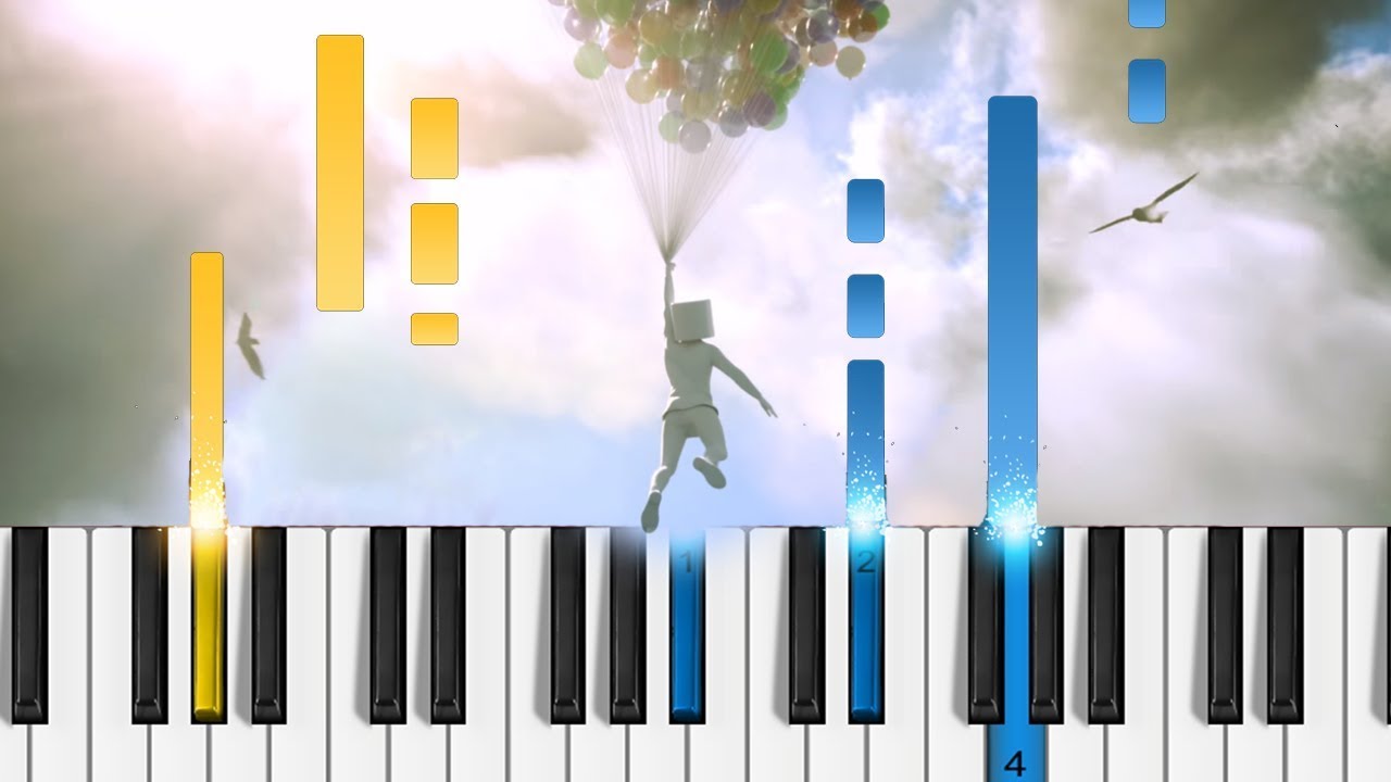 Marshmello - FLY - Piano Tutorial / Piano Cover - YouTube