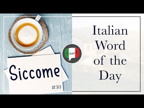 Italian Word of