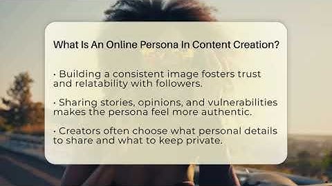 What Is An Online Persona In Content Creation? - Everyday-Networking