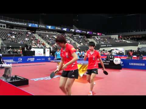 Table Tennis WTTC 2011 Rotterdam Women's Double Li...