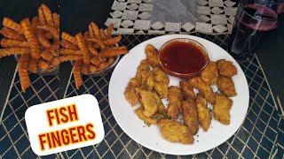 Fish Fingers Recipe Without Breadcrumbs | Cooking Fish For Dinner | Flour Batter Fish Recipe | Fish
