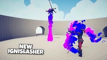 IGNISLASHER VS EVERY UNITS - Totally Accurate Battle Simulator